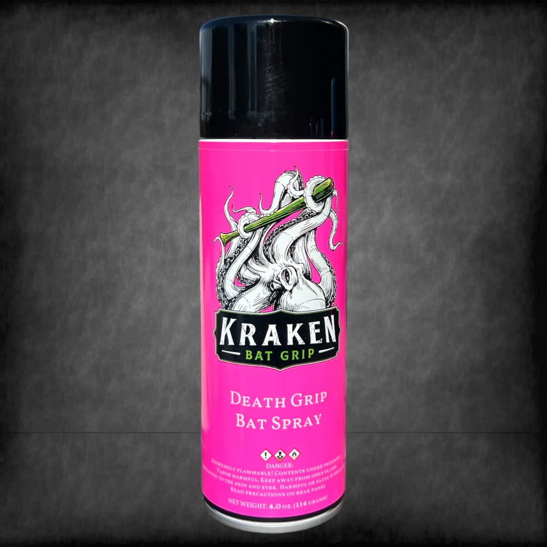 KRAKEN PINK DEATH GRIP BAT SPRAY