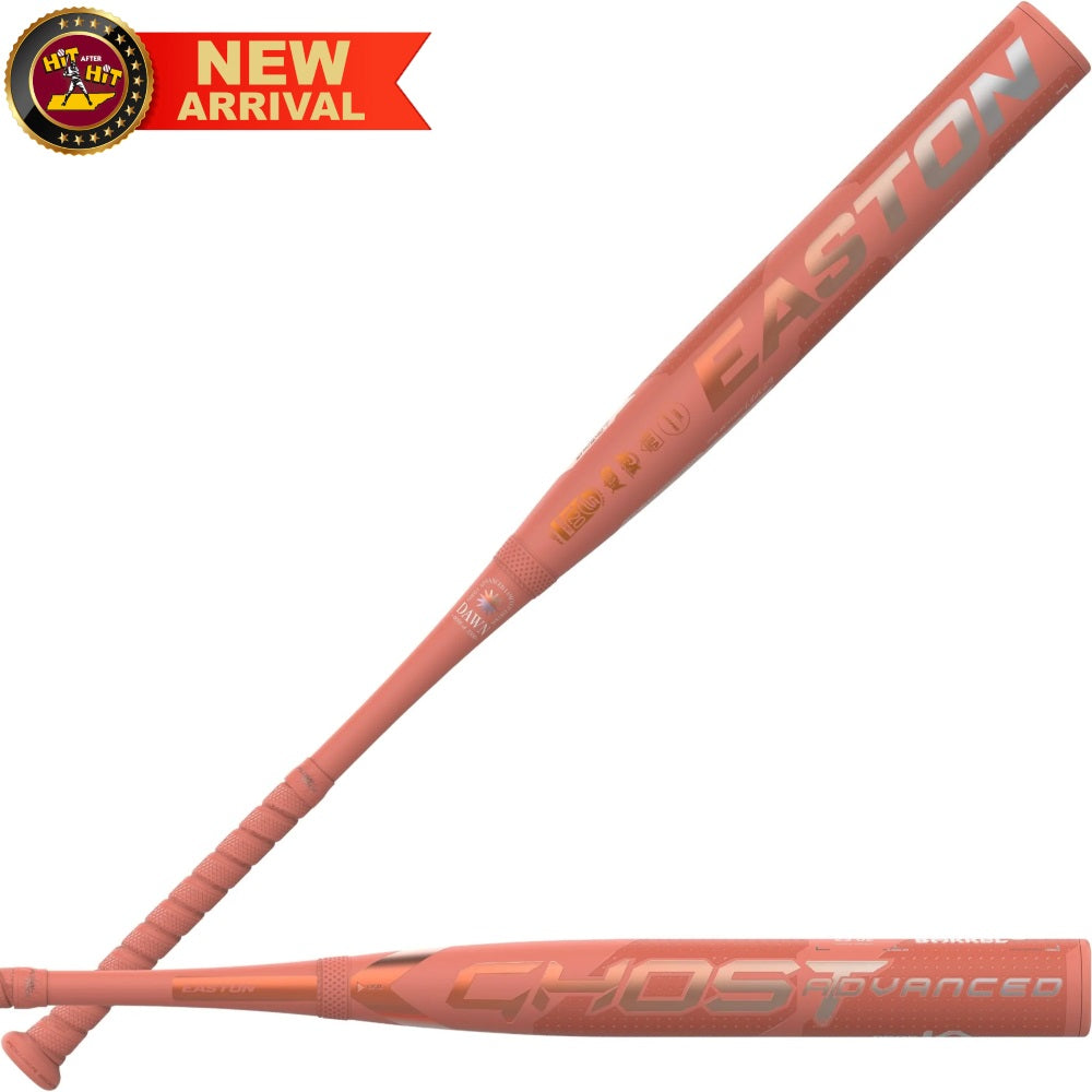 EASTON LE GHOST ADVANCE (-10) "The DAWN" FASTPITCH BAT: EFP4GHAP10