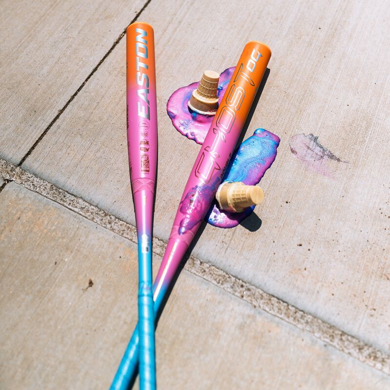 2025 Easton Ghost OG -11 Rainbow Sherbet Fastpitch Softball Bat: EFP5GHRS11