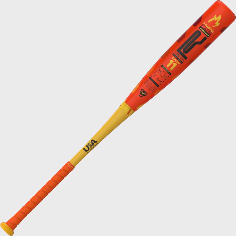 2025 Easton (-11) Hype Fire USA 2 5/8" Baseball Bat: EUS5HYP11