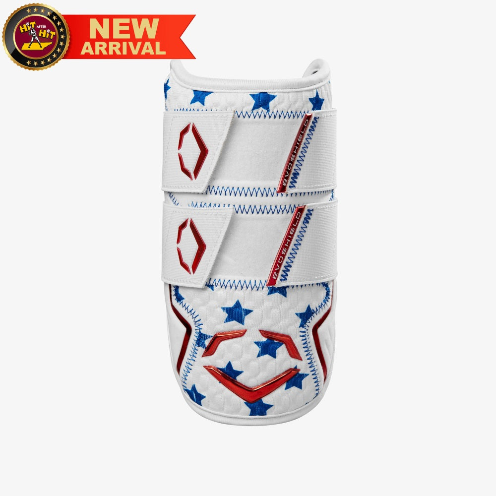 EVOSHIELD X-SRZ™ PATRIOT DOUBLE STRAP BATTER’S ELBOW GUARD