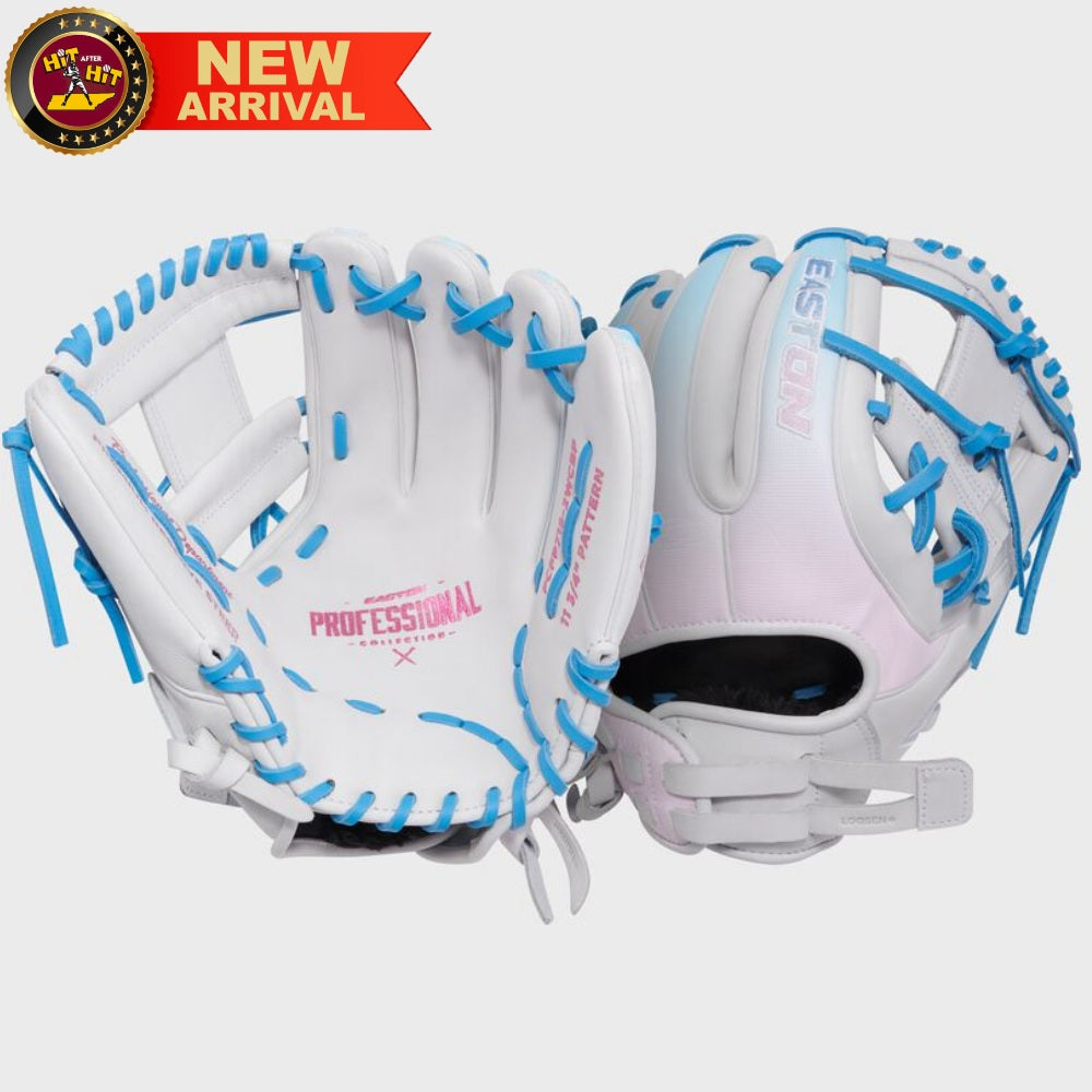 Easton Professional Collection Color Splash 2.0 11.75” Fastpitch Infield Glove: PCFP715-2WCBP