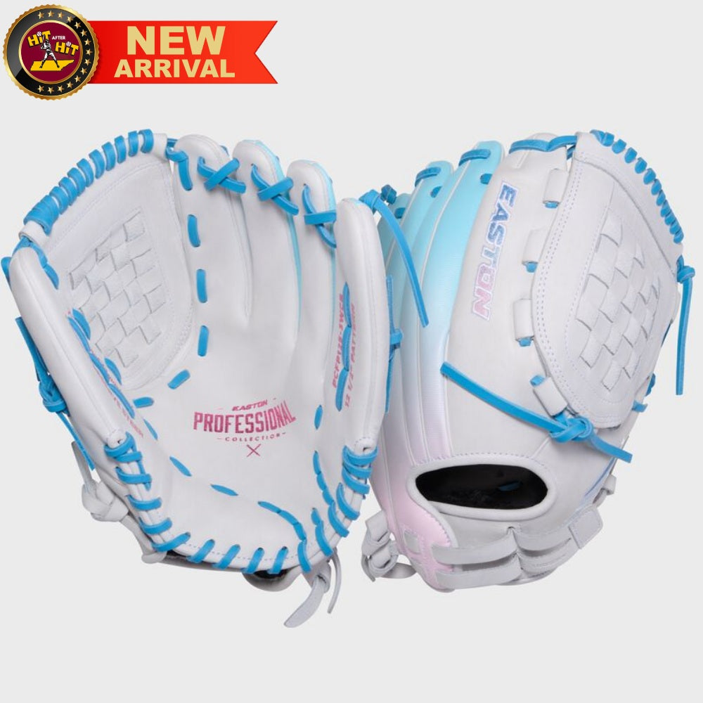 Easton Professional Collection Color Splash 2.0 12.5” Fastpitch Utility Glove: PCFP125-3WCBP