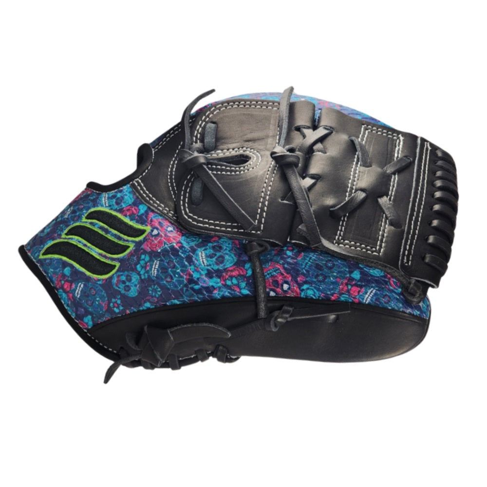 Emery 1417 11.75" Pitcher's Halloween Glove: Sugar Skulls
