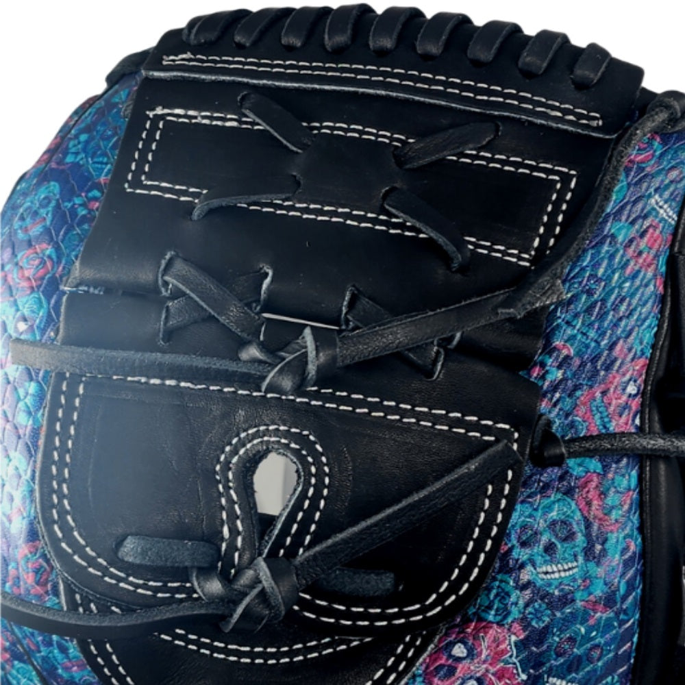 Emery 1417 11.75" Pitcher's Halloween Glove: Sugar Skulls