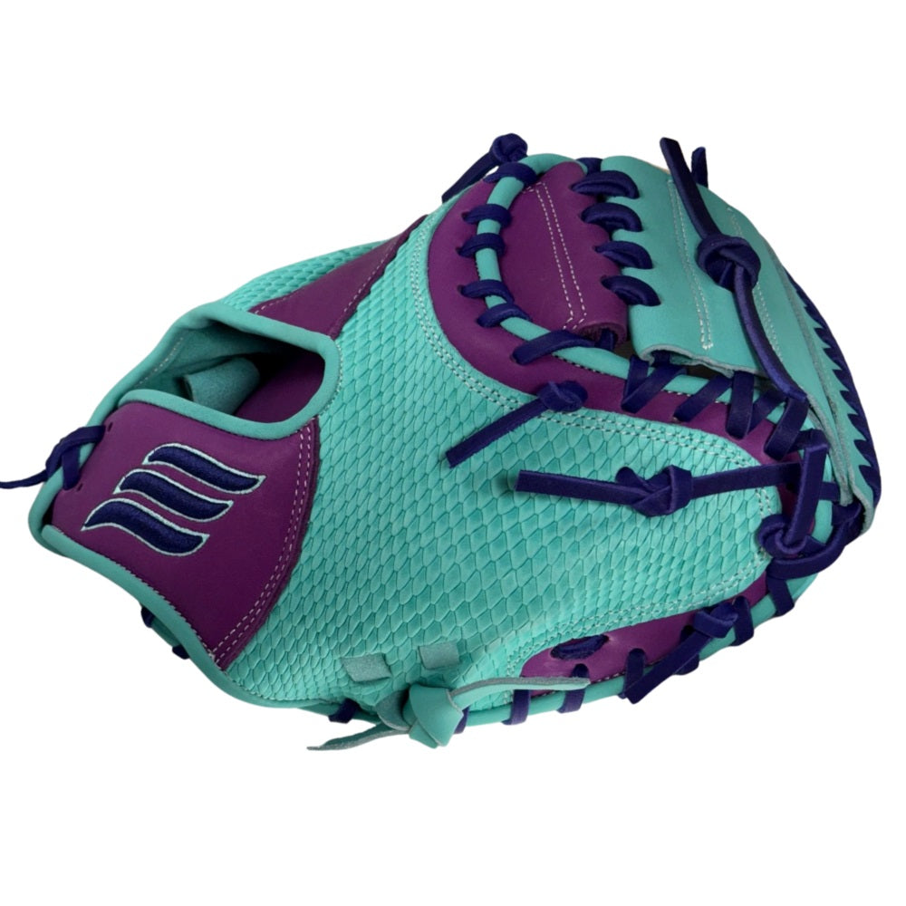 Emery 1019-CM 33.5" Teal and Purple Catchers Mitt