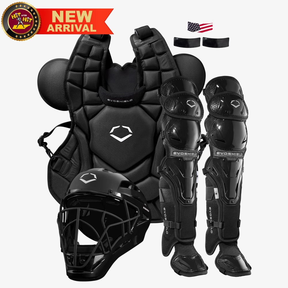 EvoShield G2S Black Baseball Catcher's Gear Kit: WB5744401
