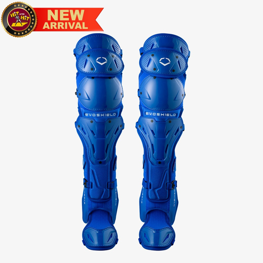 EvoShield Pro-SRZ™ 2.0 Baseball Intermediate Royal Catcher’s Leg Guards: WB5763004INT