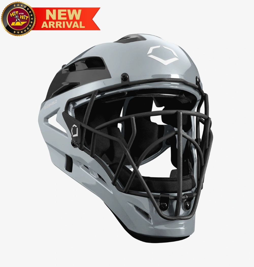 EvoShield Pro-SRZ Road Gray Catcher's Helmet: WB5708408 EvoShield Pro-SRZ Road Gray Catcher's Helmet: WB5708408