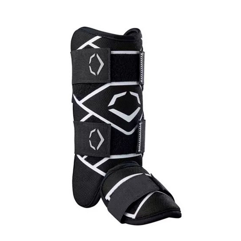 EvoShield SRZ-2 Black Youth Batter's Leg Guard: WB5764601YH