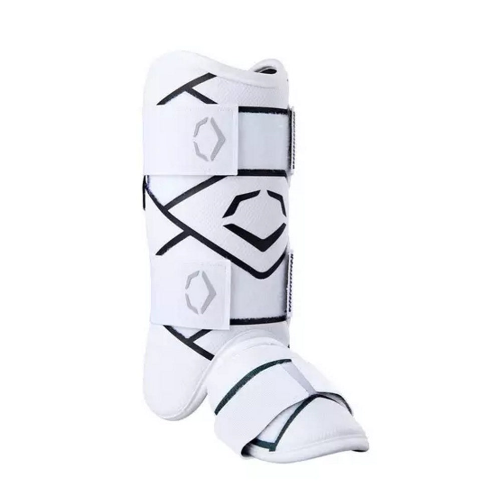 EvoShield SRZ-2 White Youth Batter's Leg Guard: WB5764605YH