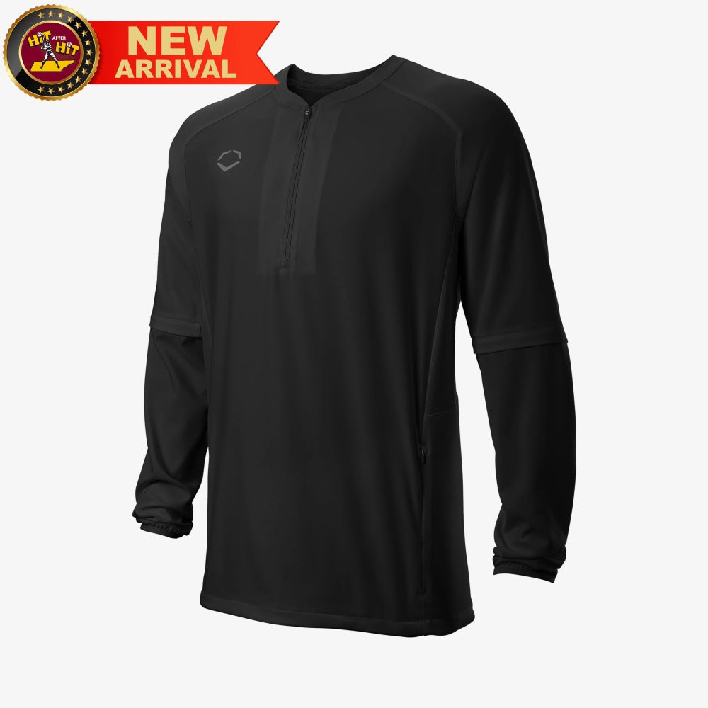 Evoshield Men's Black Long Sleeve BP Jacket: WB6002201