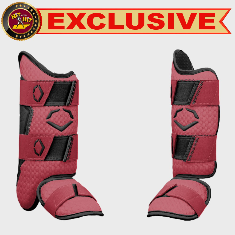 EVOSHIELD EXCLUSIVE PRO-SRZ™ 2.0 BATTER'S LEG GUARD: CARDINAL