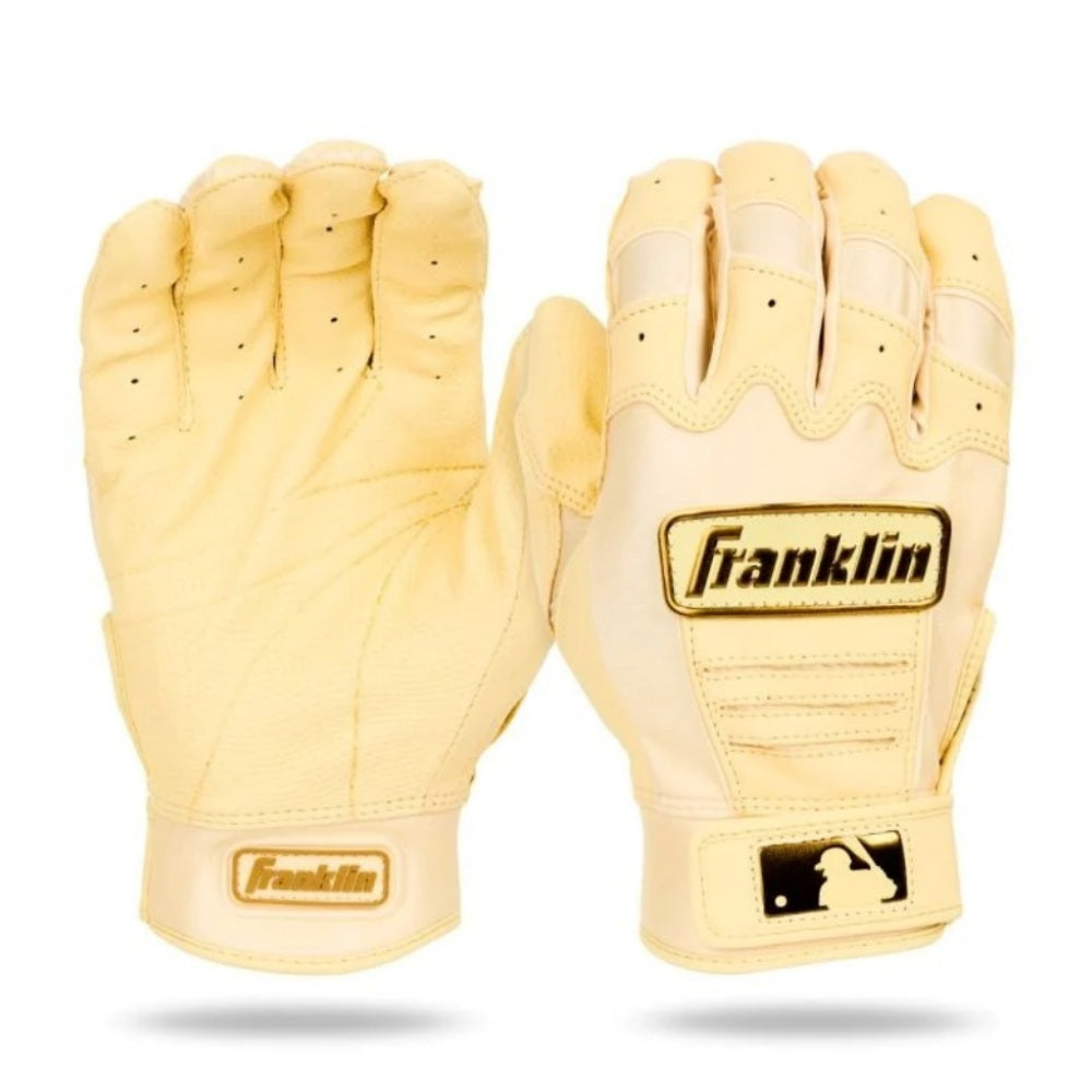 FRANKLIN CFX PRO LIMITED RELEASE ADULT VANILLA GOLD BATTING GLOVES