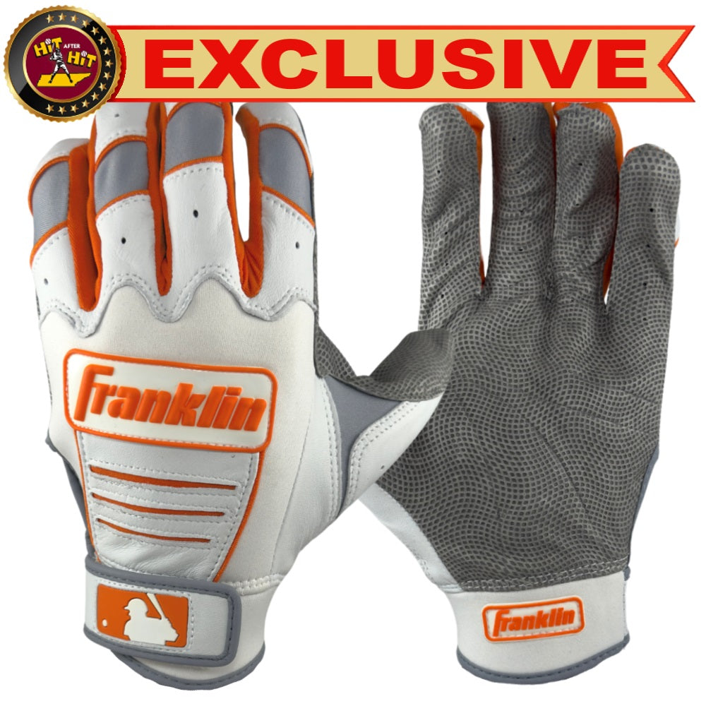 Franklin EXCLUSIVE Custom CFX 2 MLB City Connect Batting Gloves: Giants