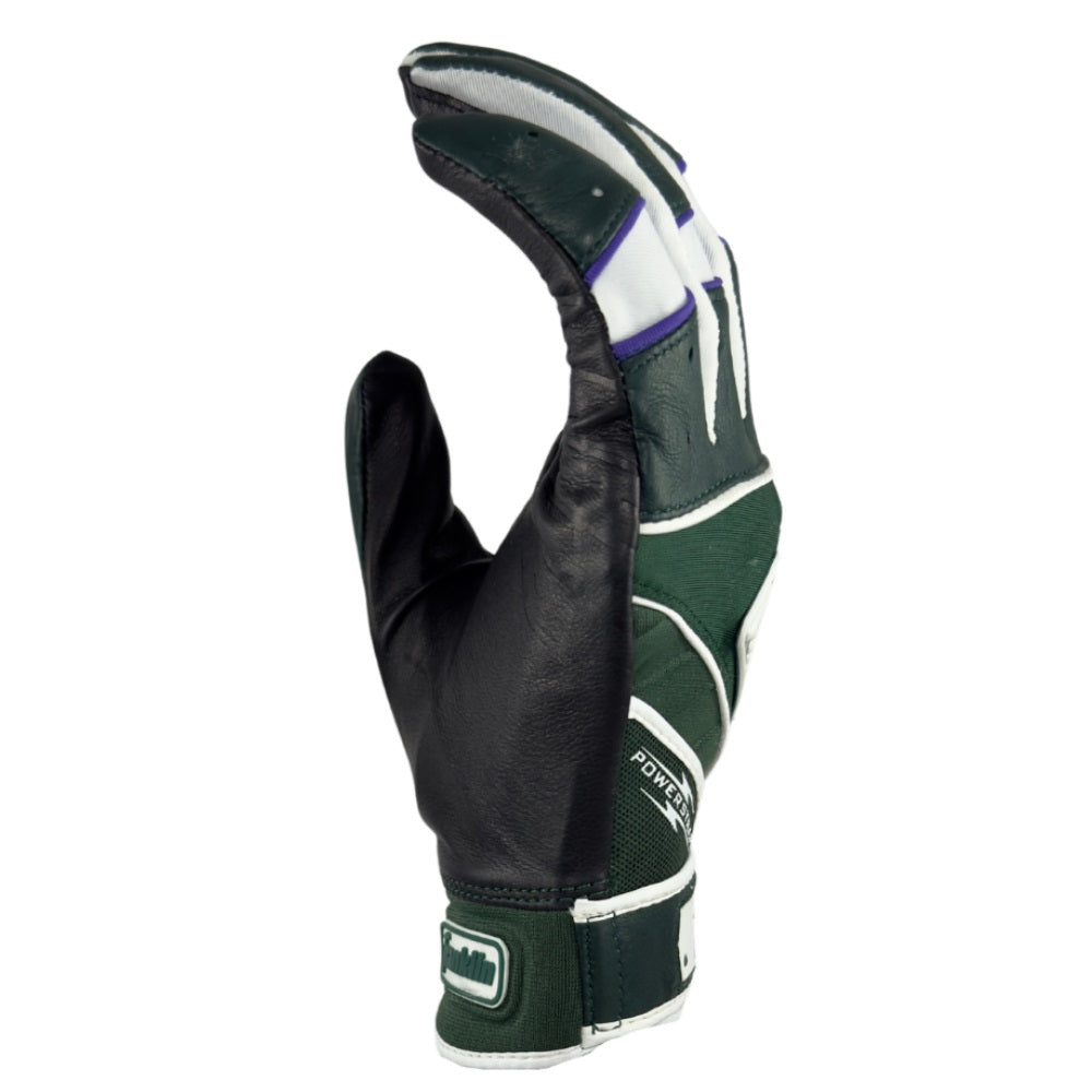 Franklin EXCLUSIVE Custom Power Strap MLB City Connect Batting Gloves: Rockies