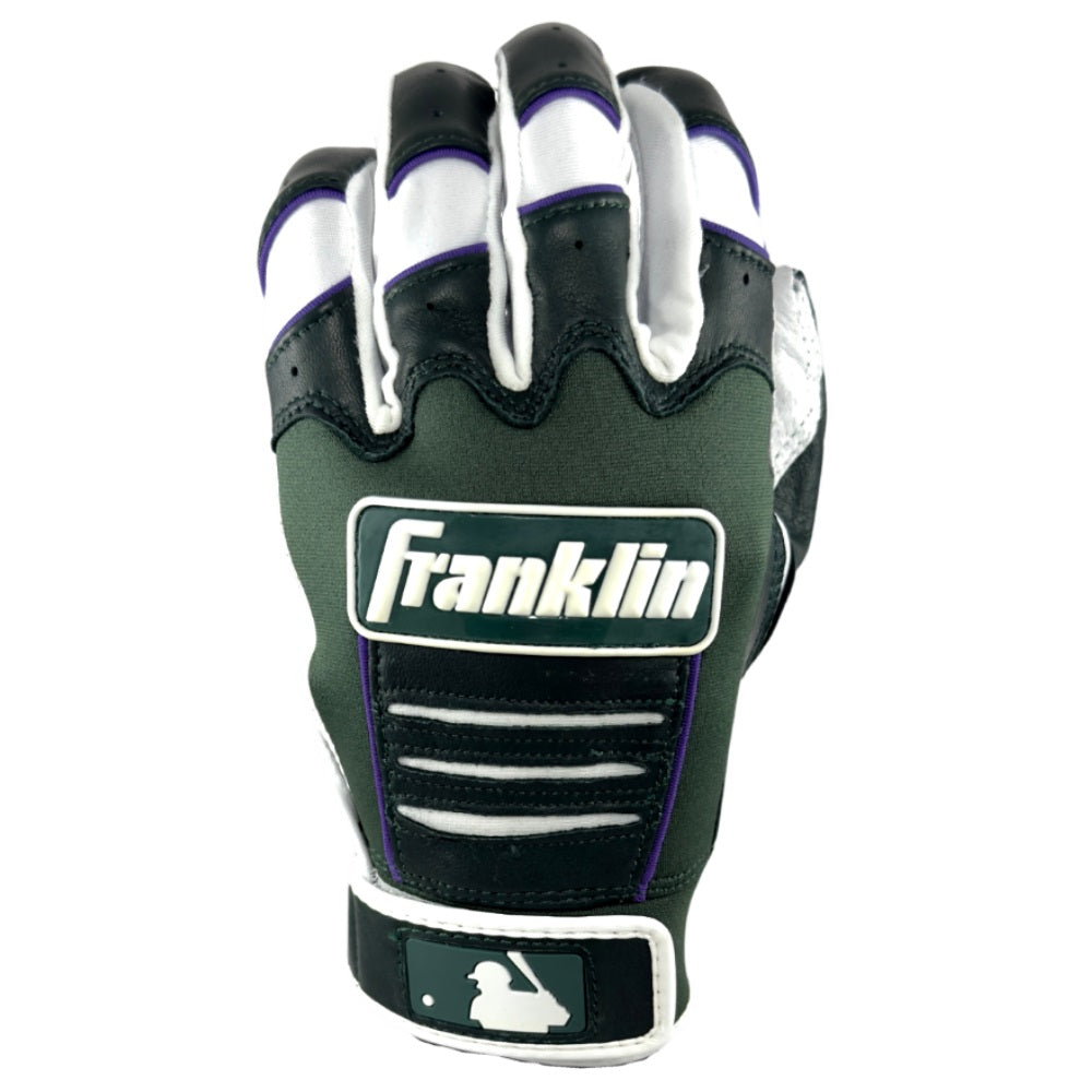 Franklin EXCLUSIVE Custom CFX 2 MLB City Connect Batting Gloves: Rockies