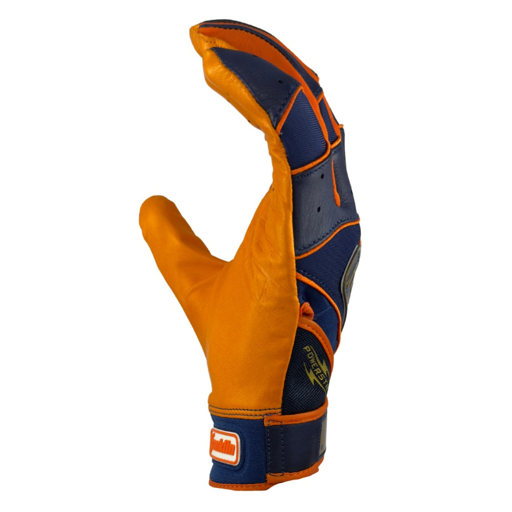 Franklin EXCLUSIVE Custom Power Strap MLB City Connect Batting Gloves: Astros