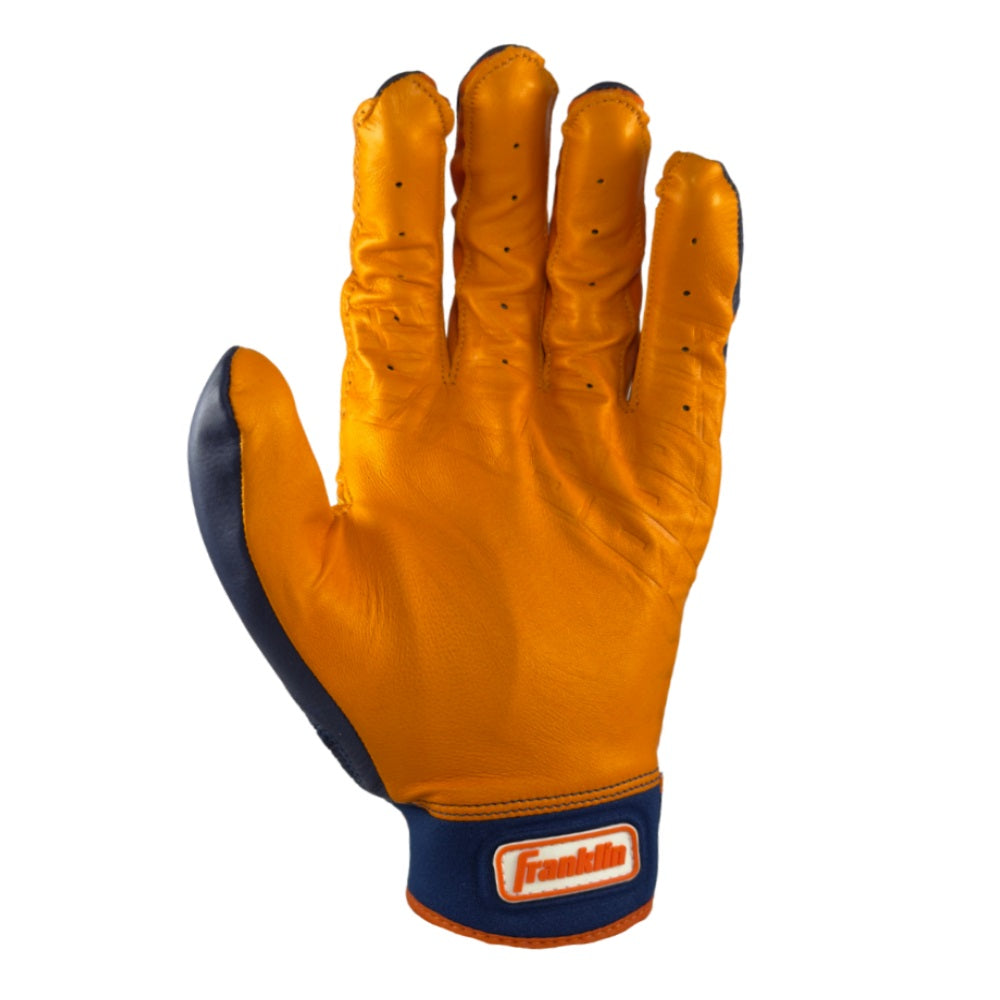 Franklin EXCLUSIVE Custom Power Strap MLB City Connect Batting Gloves: Astros