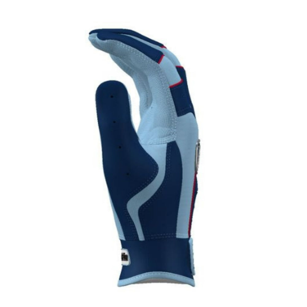 Franklin Custom Adult CFX Pro Batting Gloves: Navy/Columbia Blue/Red