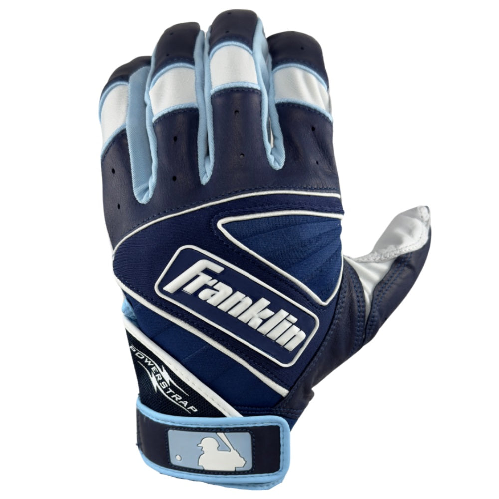 Franklin EXCLUSIVE Custom Power Strap MLB City Connect Batting Gloves: Cubs