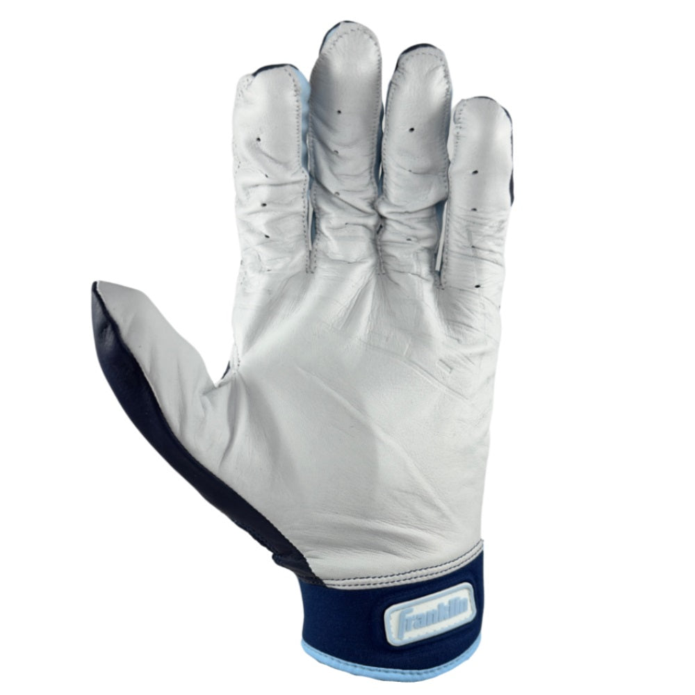 Franklin EXCLUSIVE Custom Power Strap MLB City Connect Batting Gloves: Cubs