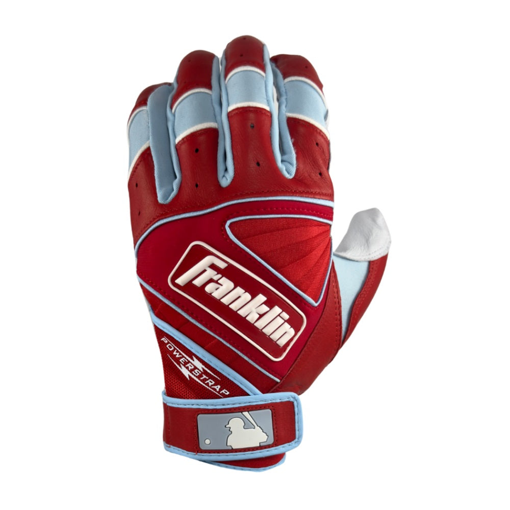 Franklin EXCLUSIVE Custom Power Strap MLB City Connect Batting Gloves: Marlins