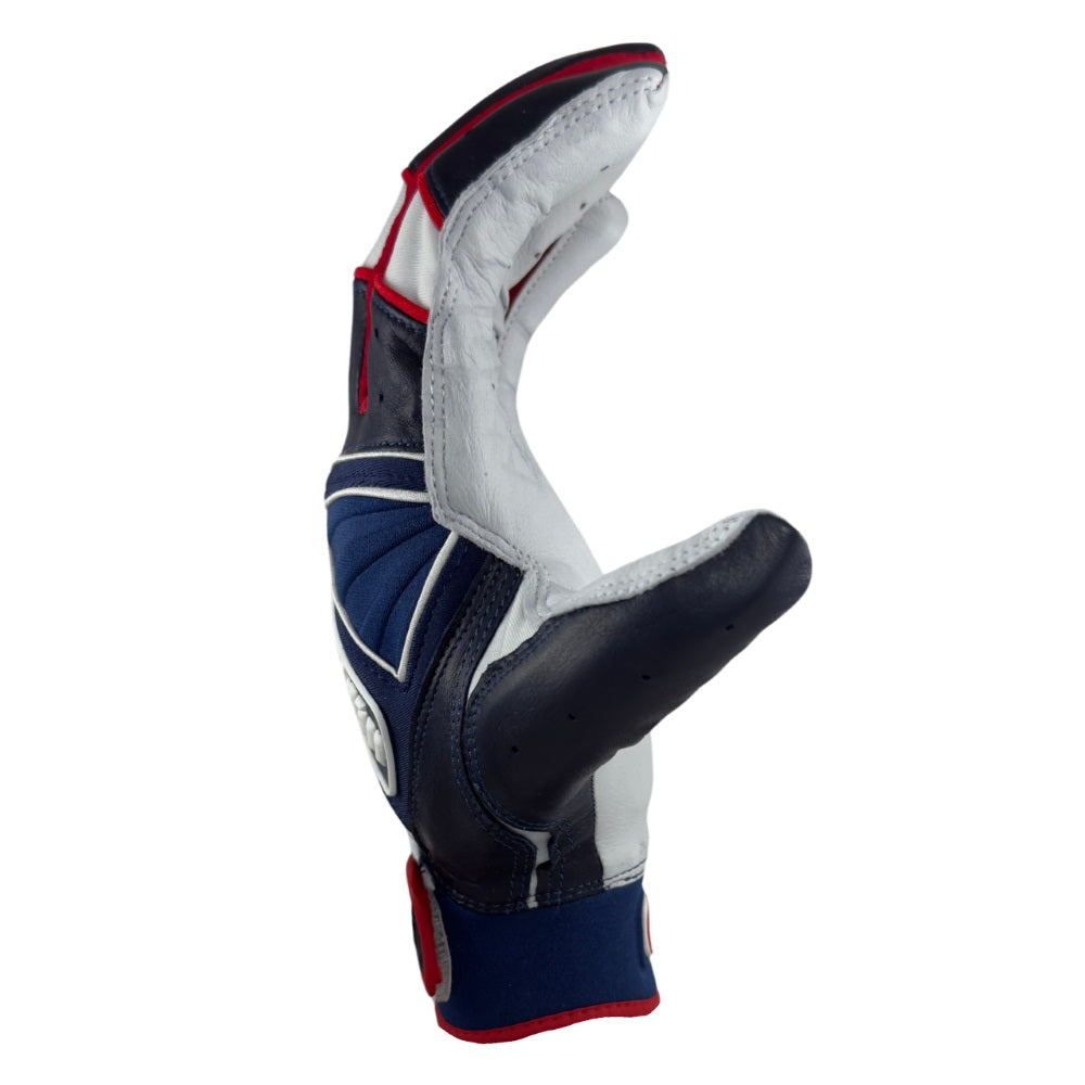 Franklin EXCLUSIVE Custom Power Strap MLB City Connect Batting Gloves: Dodgers