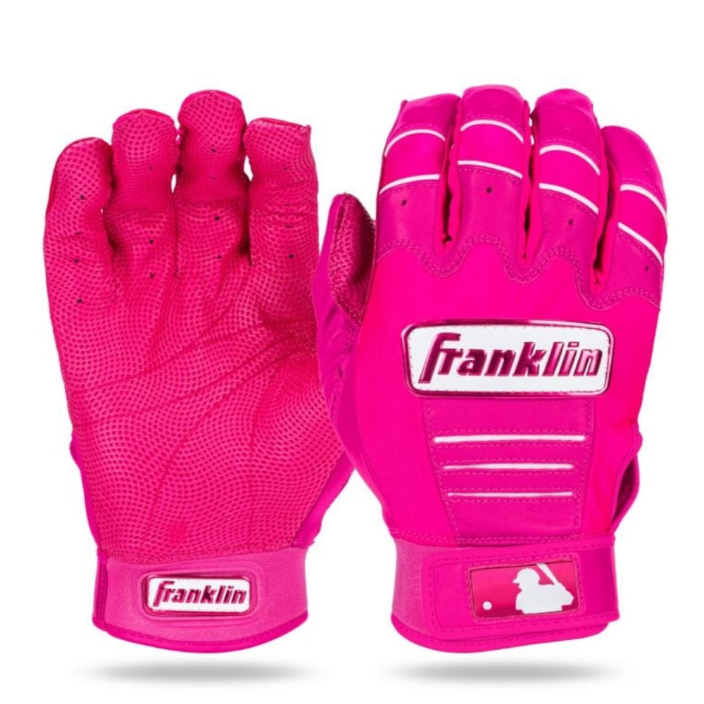 Franklin CFX® Pro Chrome Youth Batting Gloves: Pink