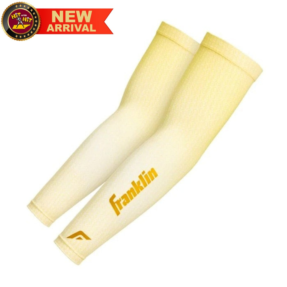 Franklin Vanilla Gold Baseball Arm Sleeve