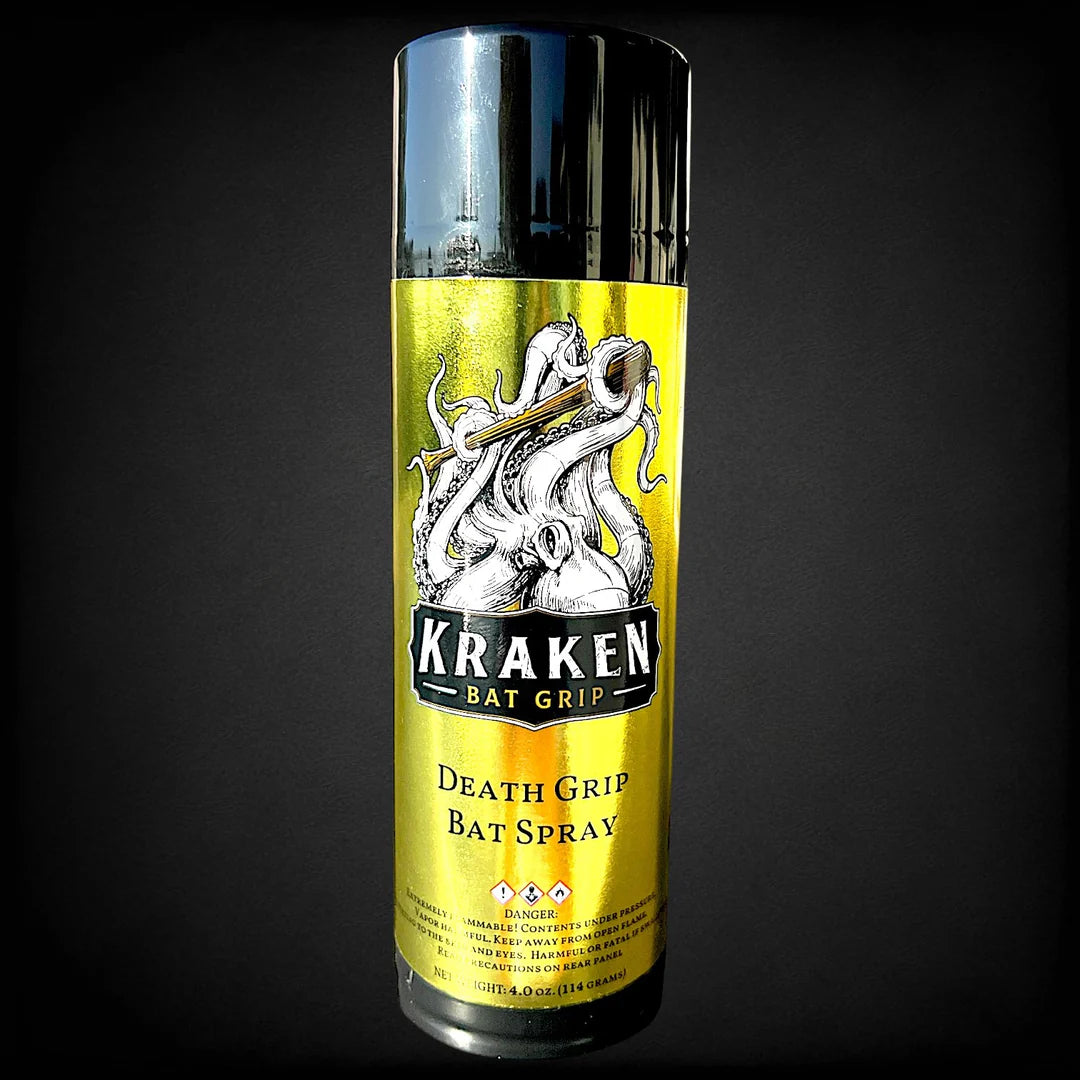 KRAKEN DEATH GRIP BAT SPRAY: GOLD DRIP