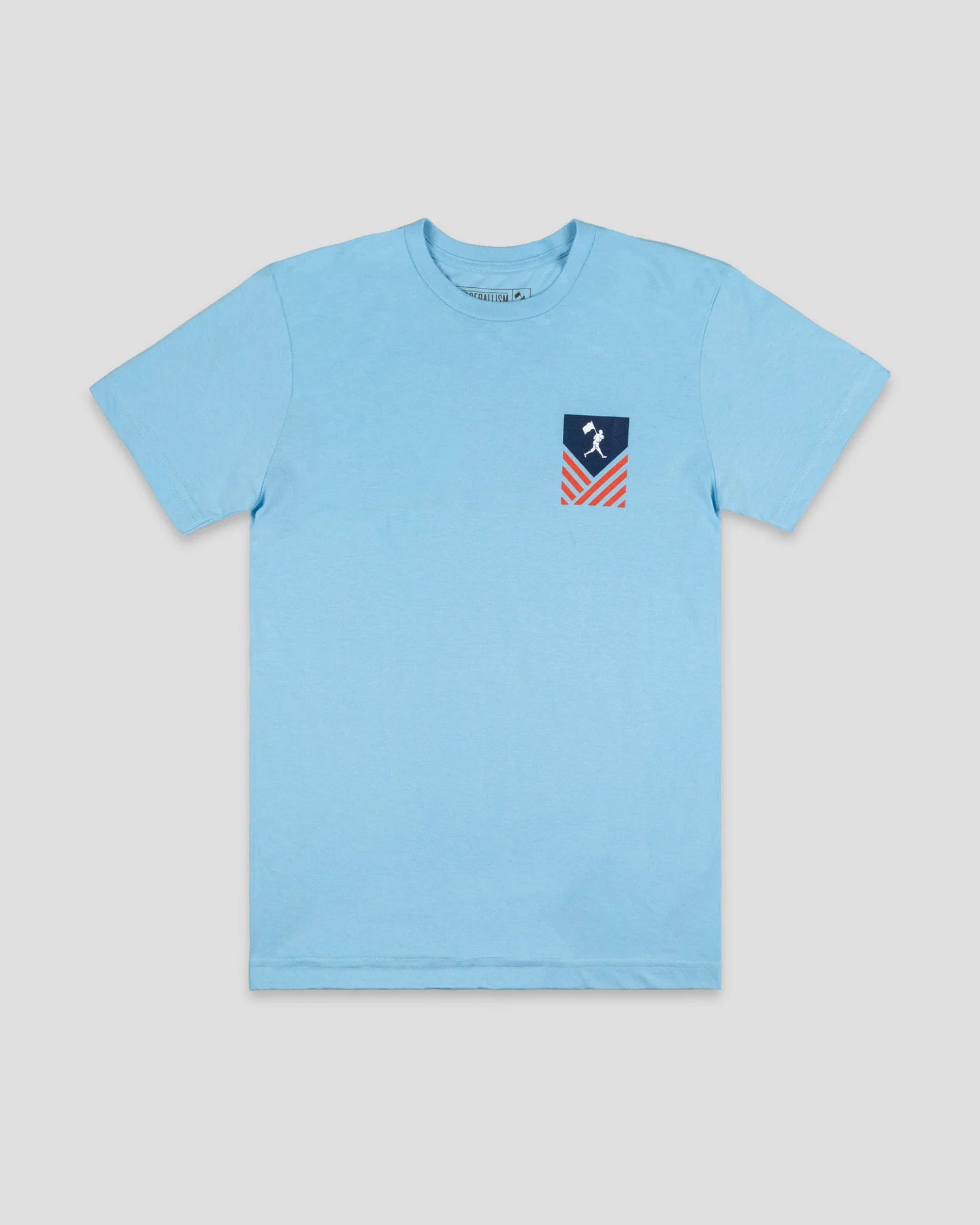 Baseballism Adult Retro T-Shirt - Blue