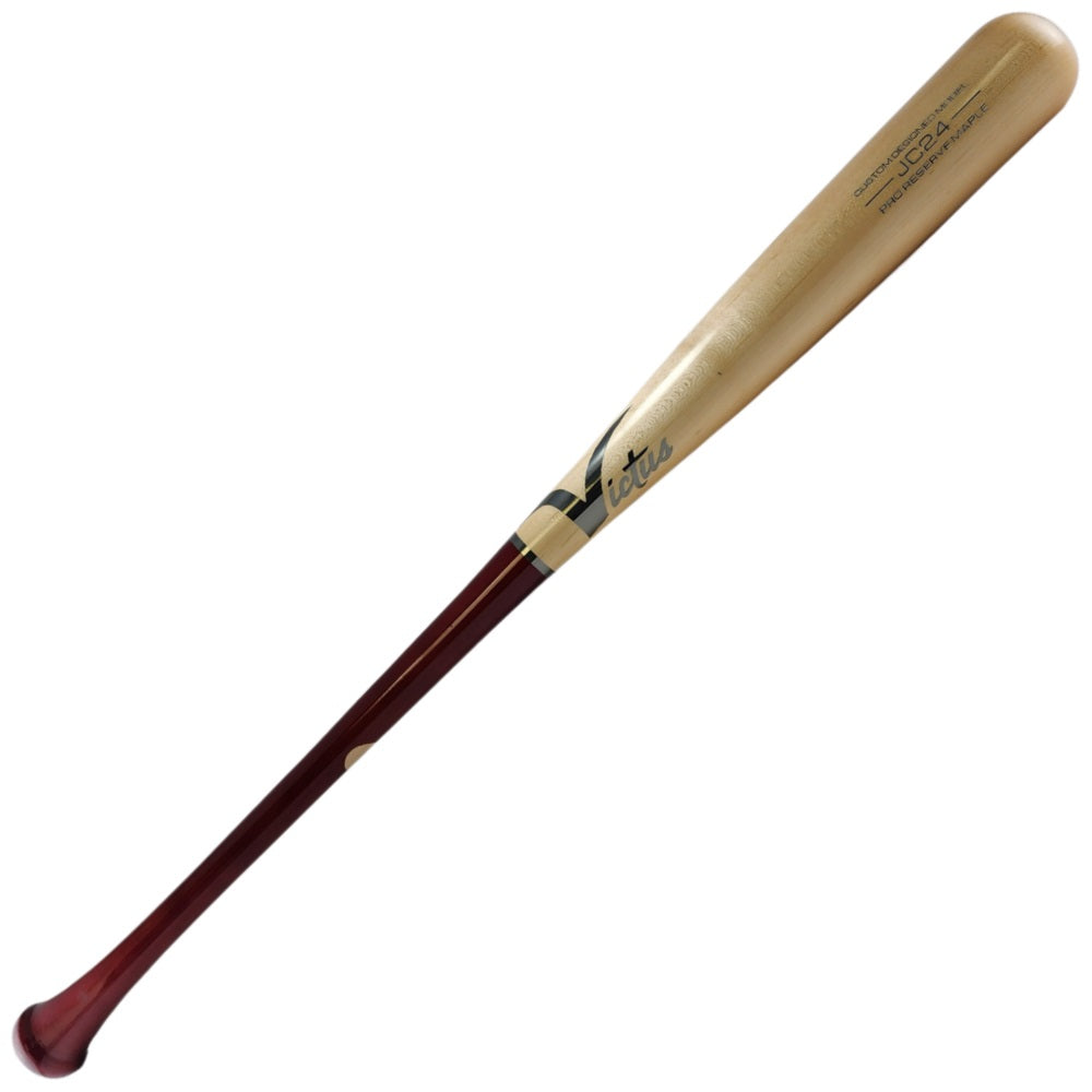 Victus Custom JC24 Pro Reserve Wood Bat - Cherry and Natural