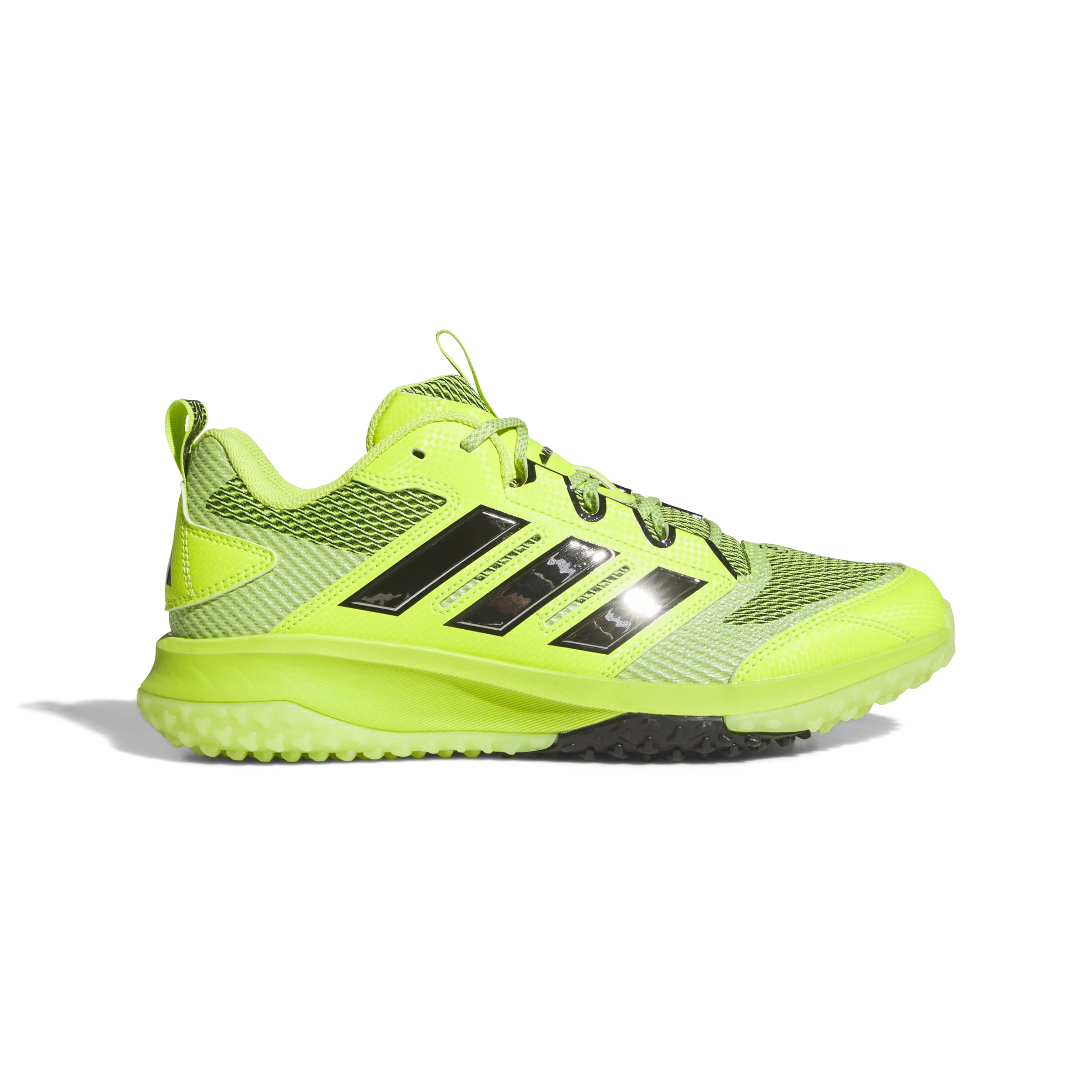 Adidas Adizero DGT Solar Slime/Silver Baseball Turf Shoes: JS4960