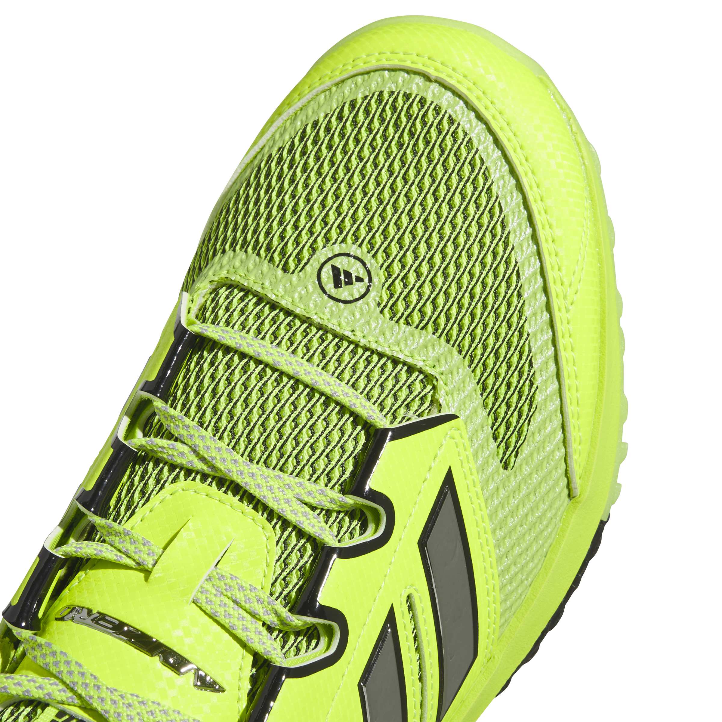 Adidas Adizero DGT Solar Slime/Silver Baseball Turf Shoes: JS4960