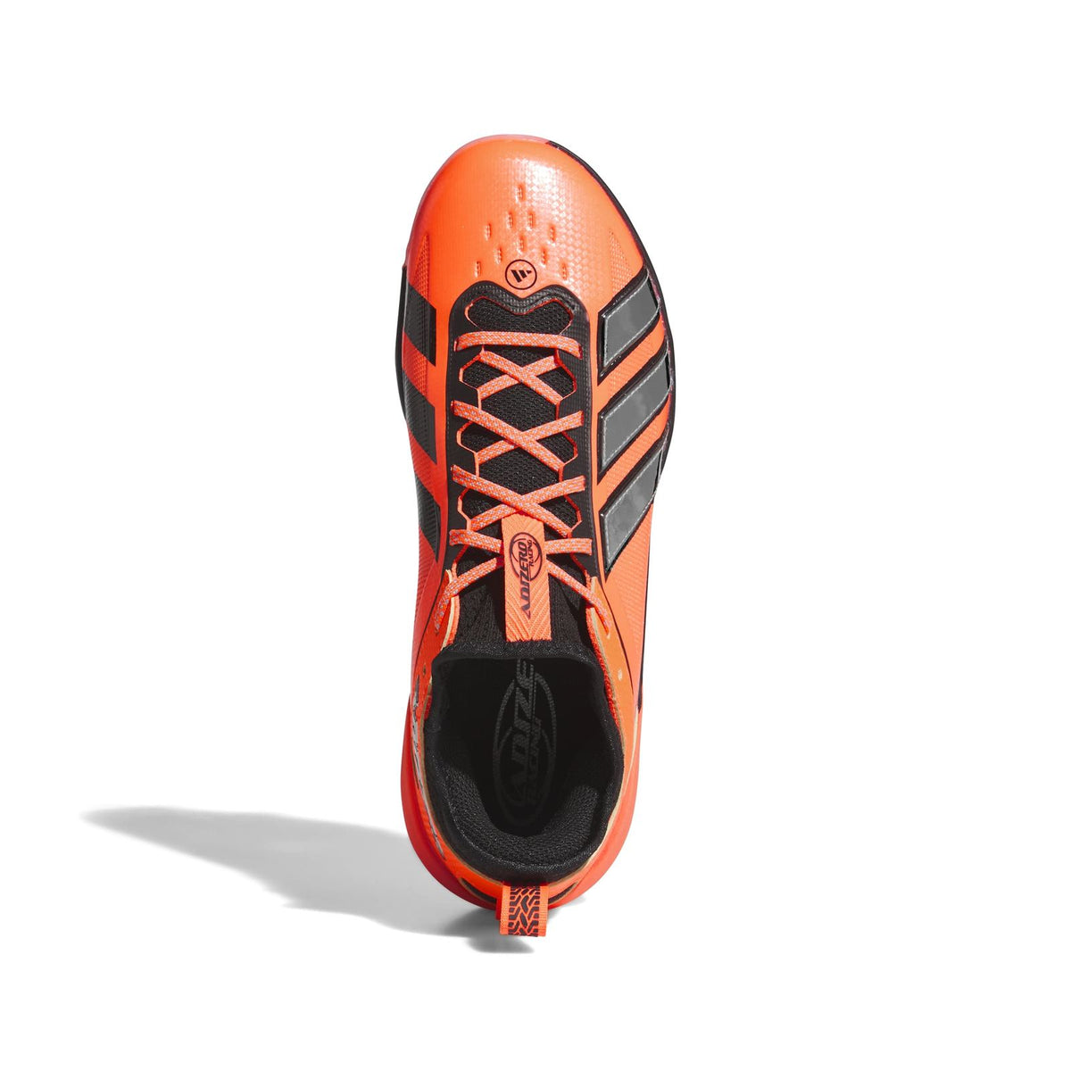 Adidas Adizero Impact 3.0 Orange/Silver/Black TPU Baseball Cleats: KH8044