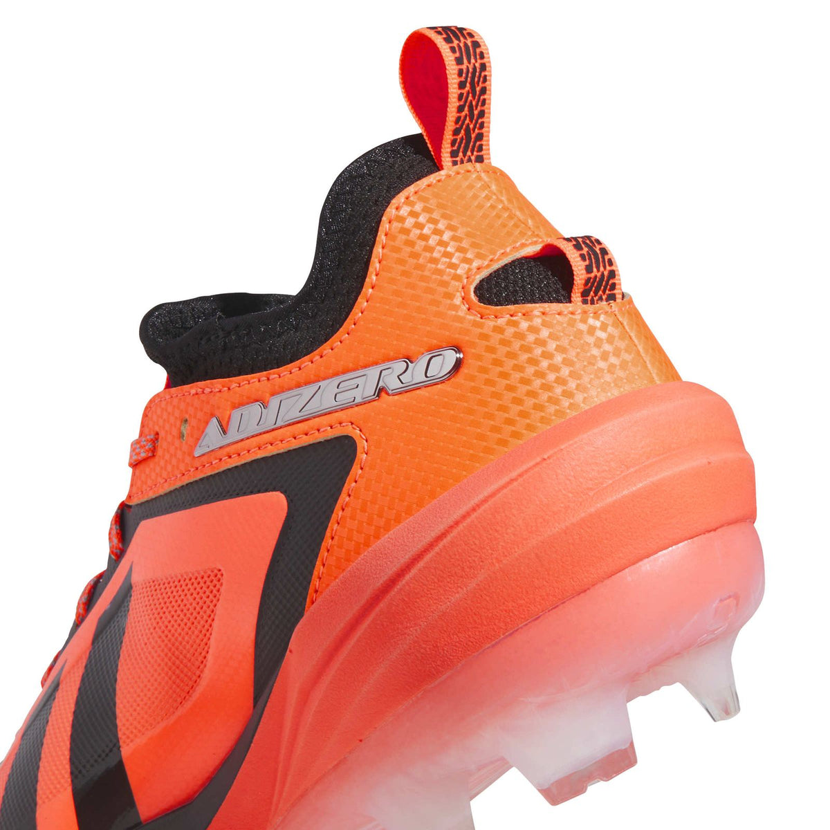 Adidas Adizero Impact 3.0 Orange/Silver/Black TPU Baseball Cleats: KH8044