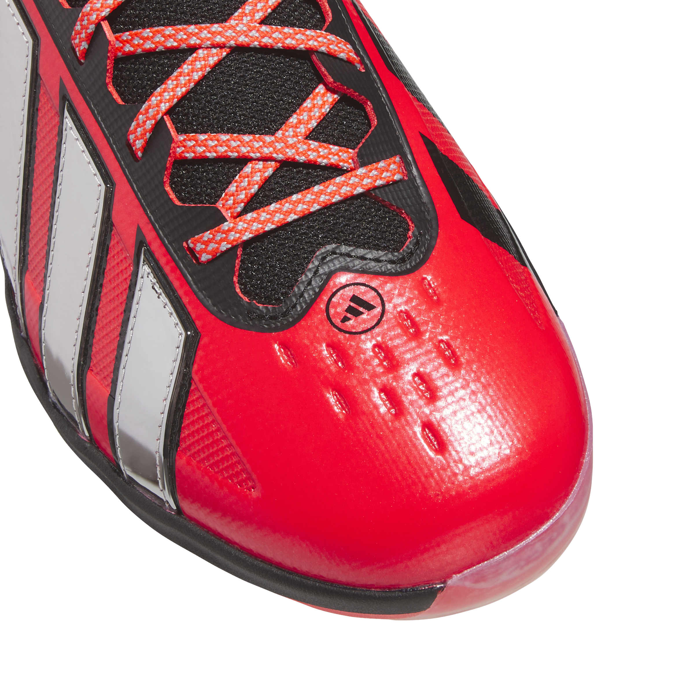 Adidas Adizero Impact 3.0 Red/Silver TPU Baseball Cleats: KI0802