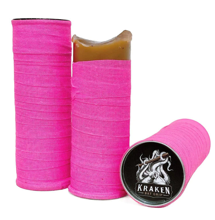 KRAKEN PRO WRAP GRIP STICK - BUBBLE GUM PINK