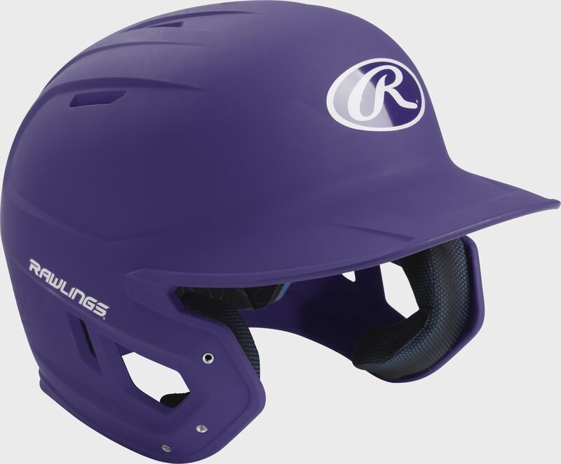 RAWLINGS PURPLE MACH BATTING HELMET, SENIOR & JUNIOR SIZES