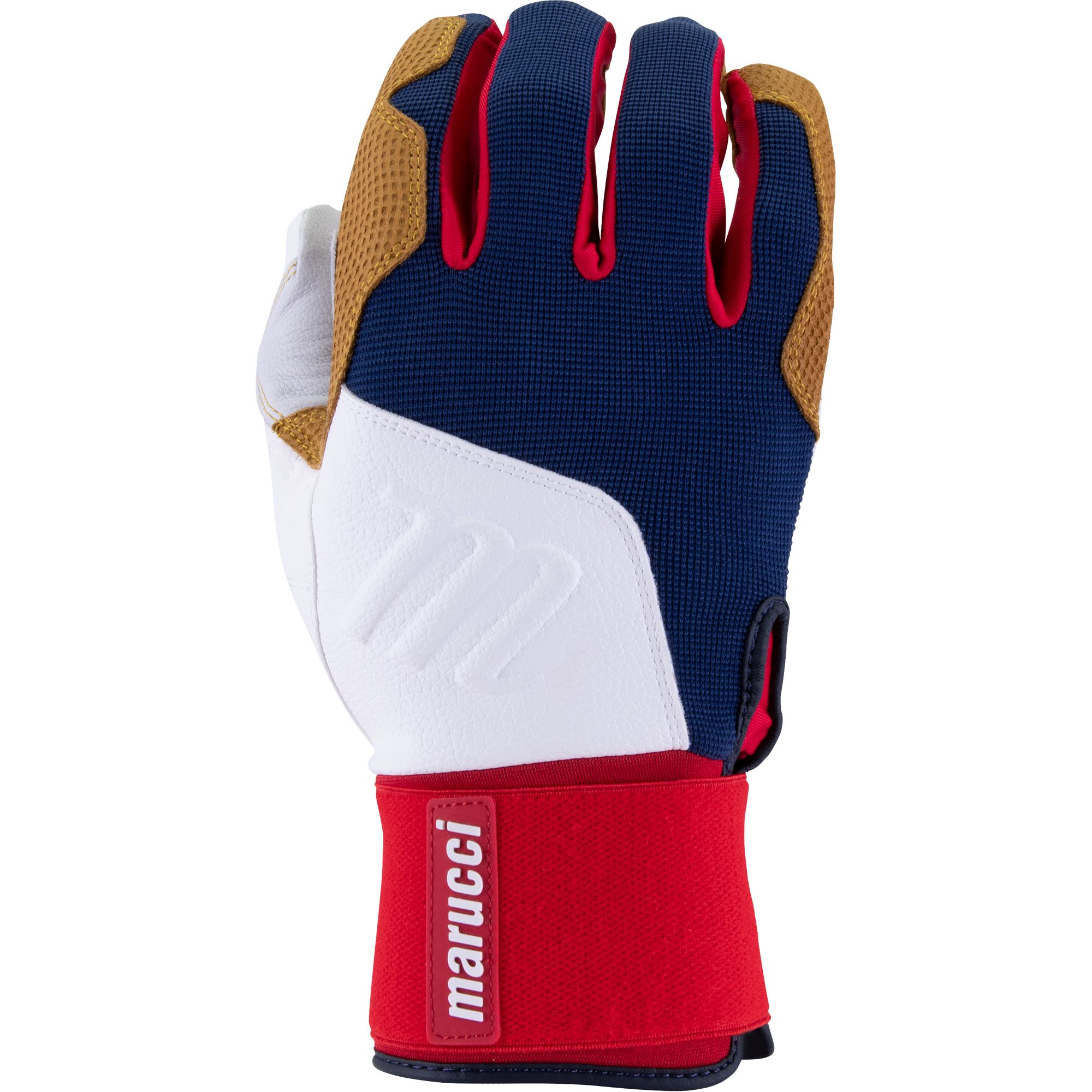 Marucci Blacksmith Adult Baseball Batting Gloves: MBGBKSMFW-USA