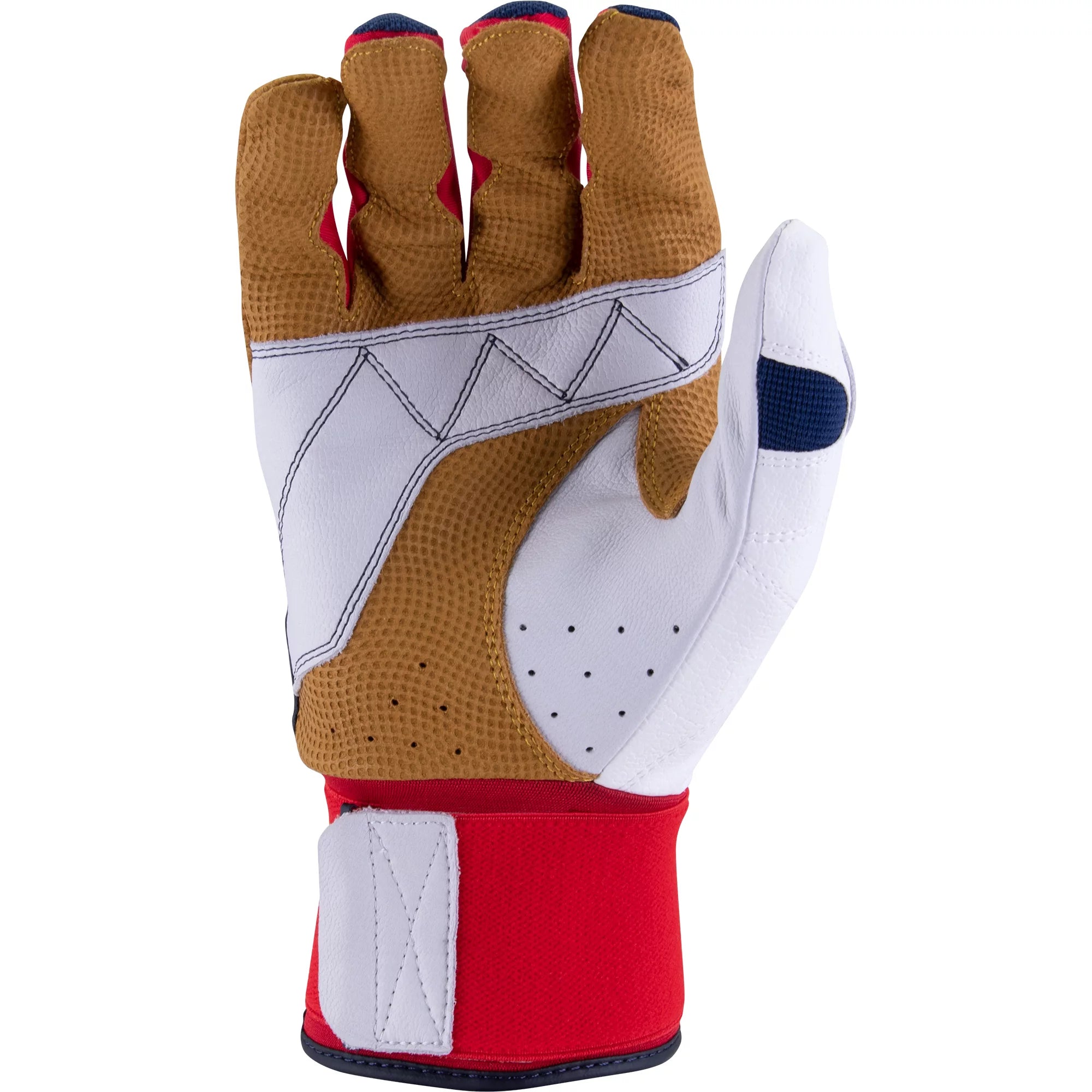 Marucci Blacksmith Adult Baseball Batting Gloves: MBGBKSMFW-USA