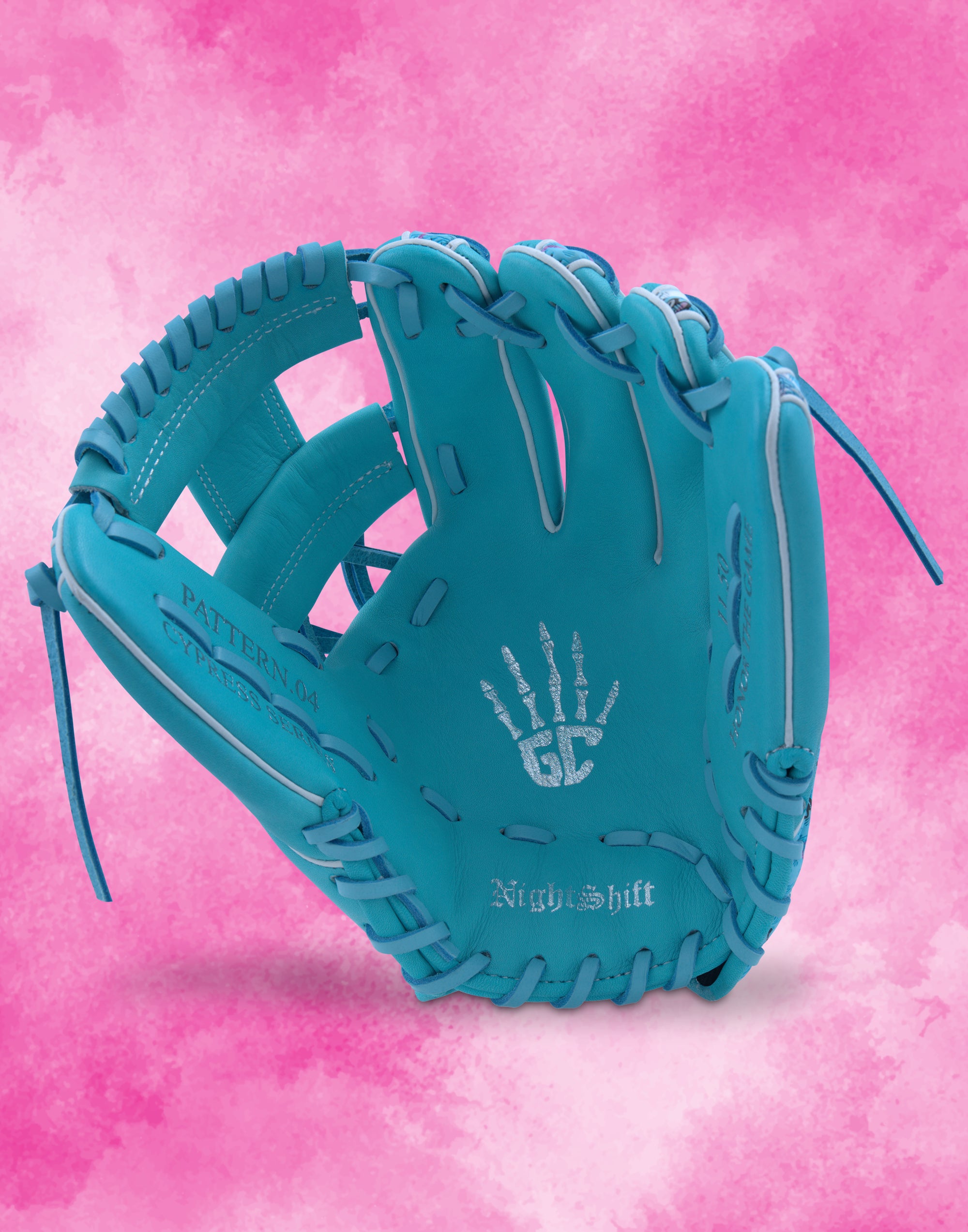 Marucci Nightshift Cypress Blue Lizard 11.5" 43A2LS Baseball Glove: MFGNTSHFT-0405