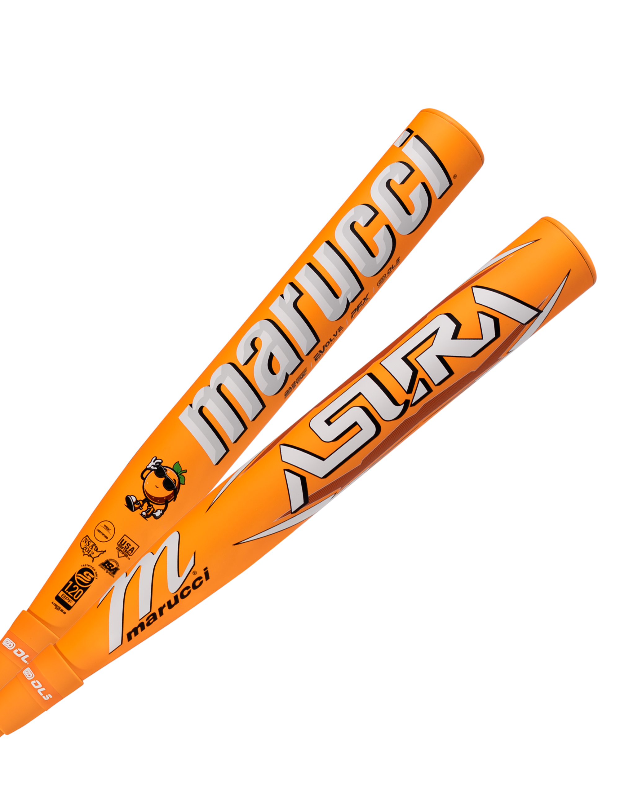 Marucci -10 Asura Glow Series Citrus Spark Fastpitch Softball Bat: MFPAS10O