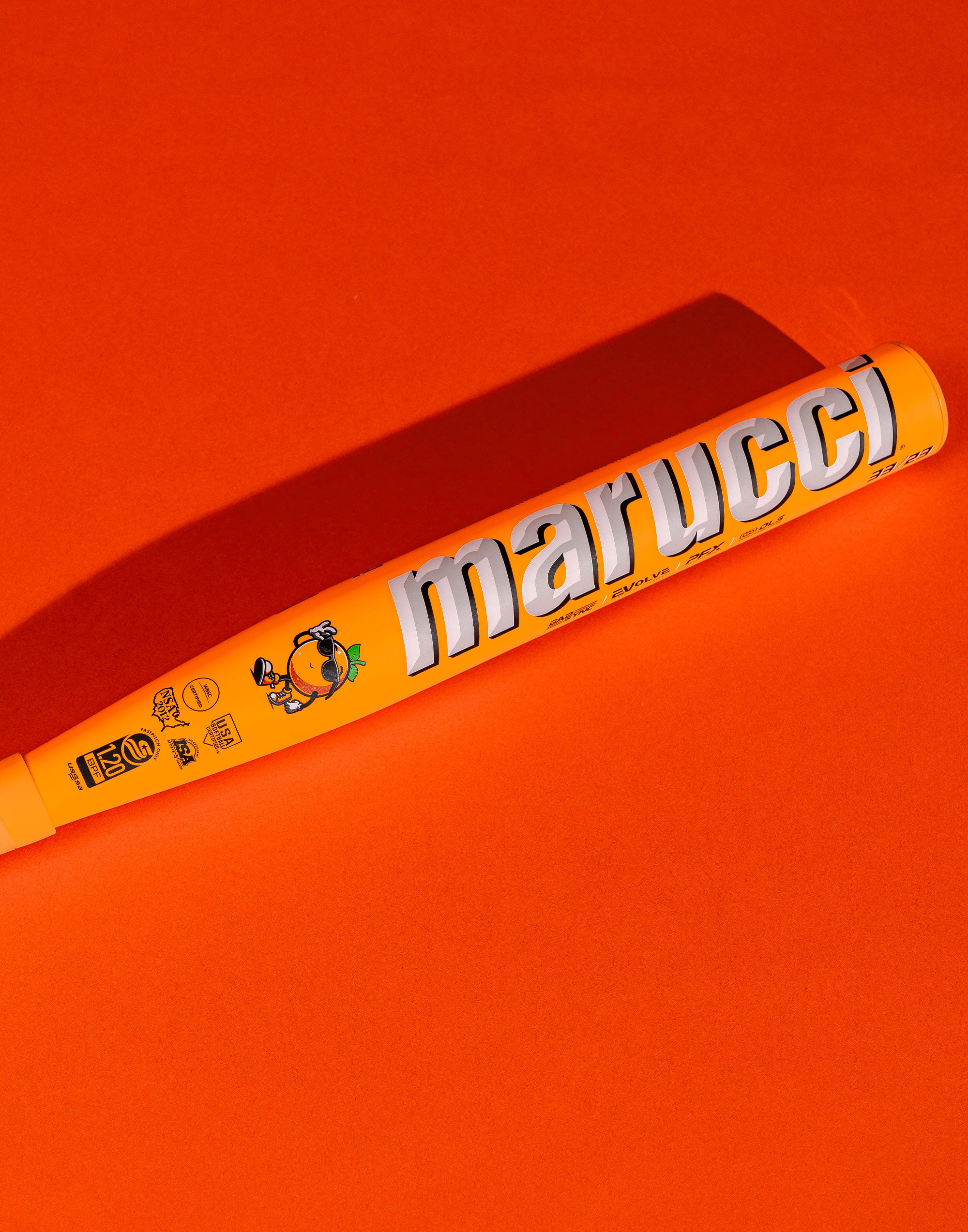 Marucci -10 Asura Glow Series Citrus Spark Fastpitch Softball Bat: MFPAS10O