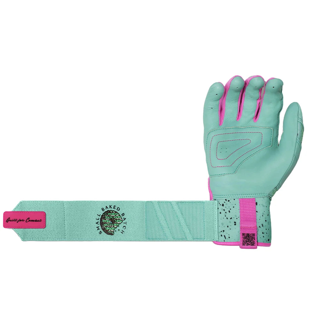 Combat MFG Cookie Jar Adult Long Strap Batting Gloves: Mint