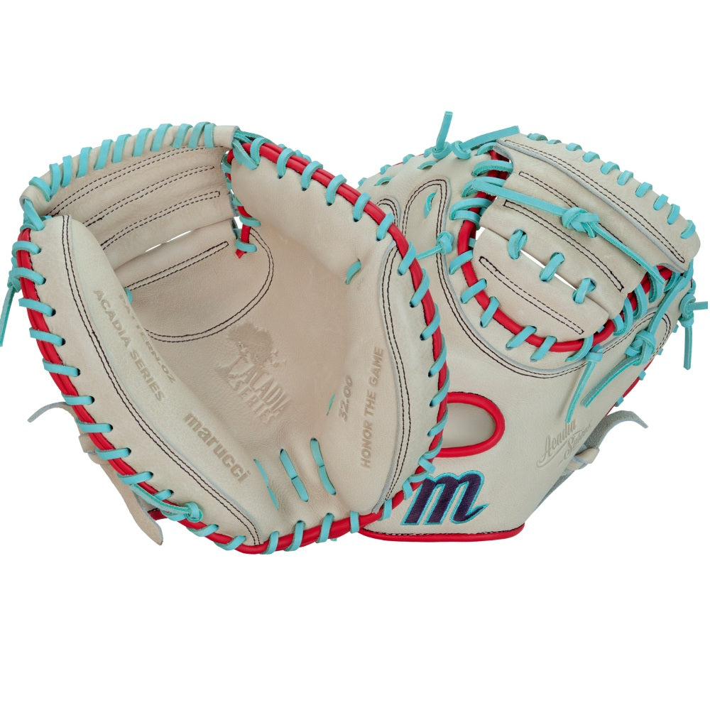 Marucci Acadia Series V3 32" Baseball Catcher's Mitt: MFG3AC220C1-CM/R