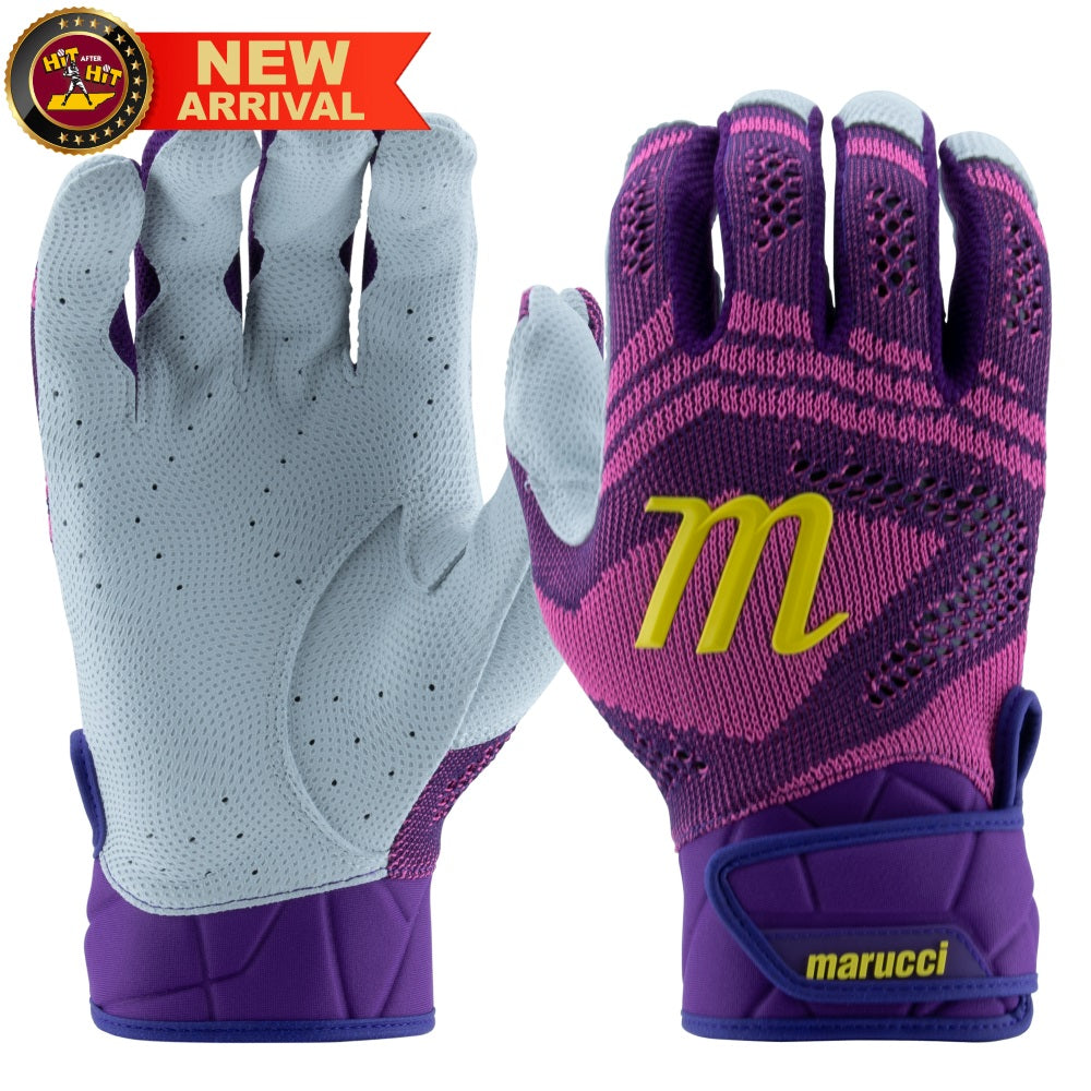 Marucci Adult Breeze Knit Batting Gloves: MBG2BRKN PR/PK
