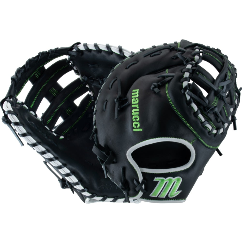 Marucci Krewe Series 12.50" Baseball First Base Mitt: MFG3KR37S1-BK/NG