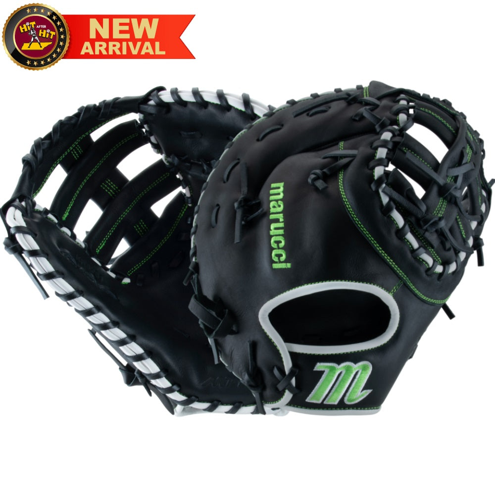 Marucci Krewe Series 12.50" Baseball First Base Mitt: MFG3KR37S1-BK/NG